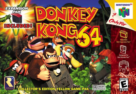 Donkey Kong 64 cover