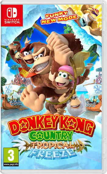 Donkey Kong Country Tropical Freeze cover art
