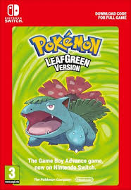 Pokémon LeafGreen Version cover